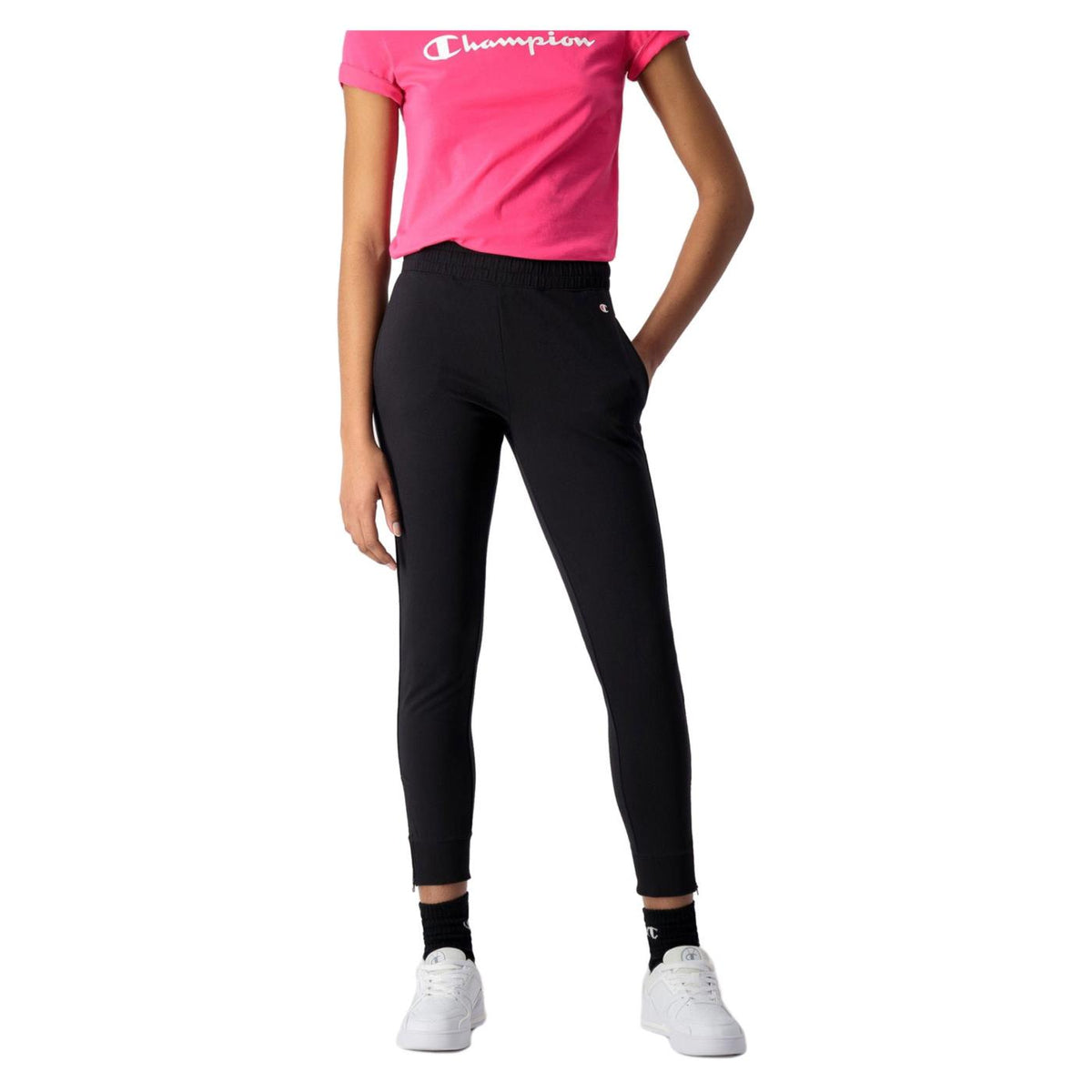 CHAMPION WOMAN RIB CUFF PANTS - seconda immagine