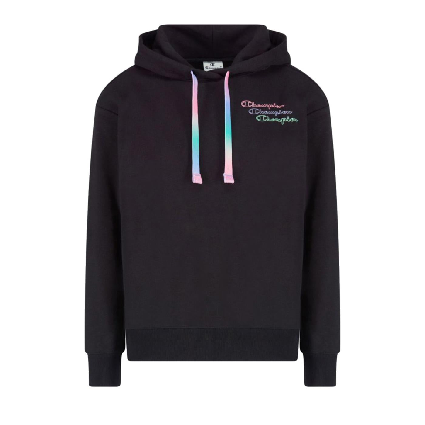CHAMPION FELPA CON CAPPUCCIO - Nero - immagine principale