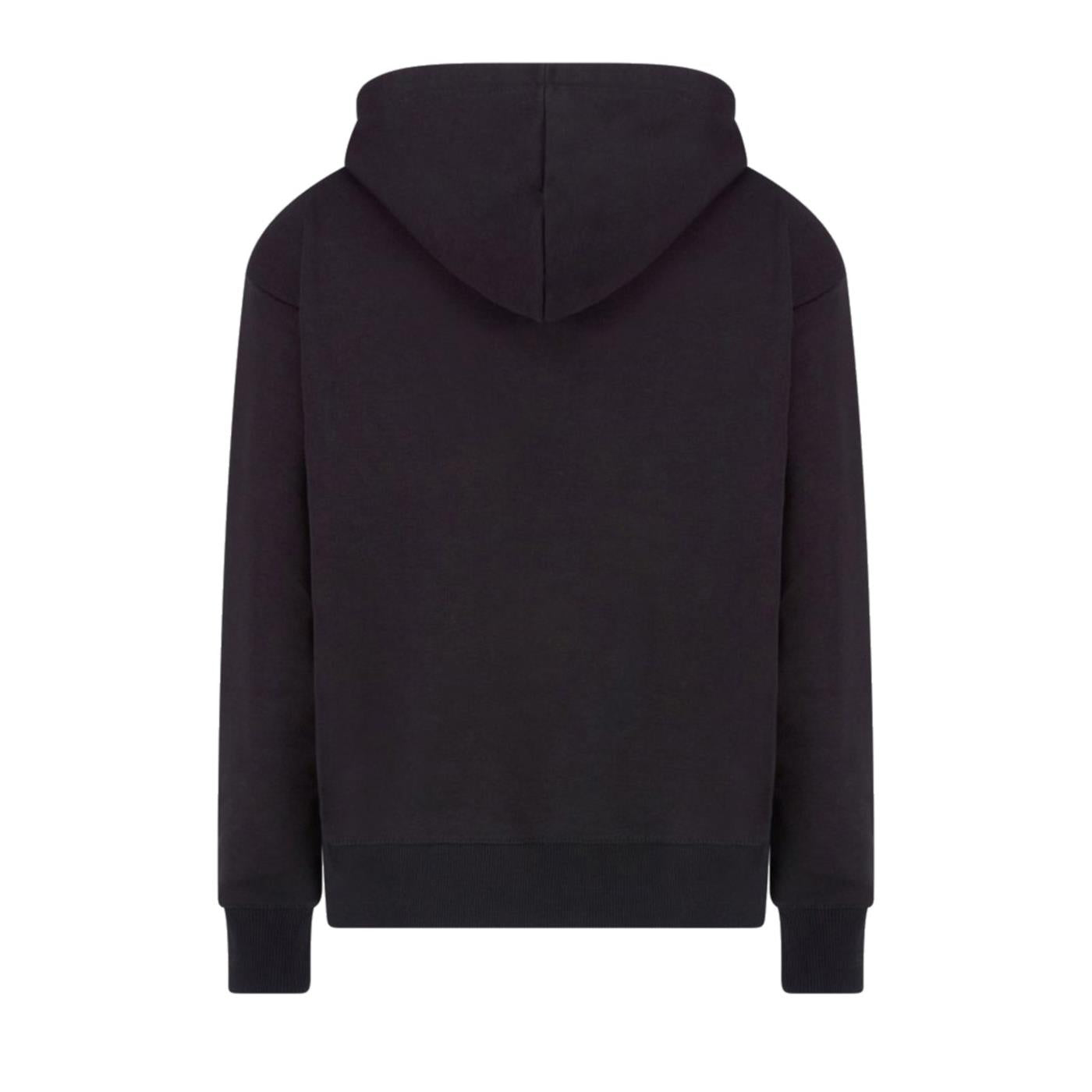 CHAMPION FELPA CON CAPPUCCIO - Nero - vista 2