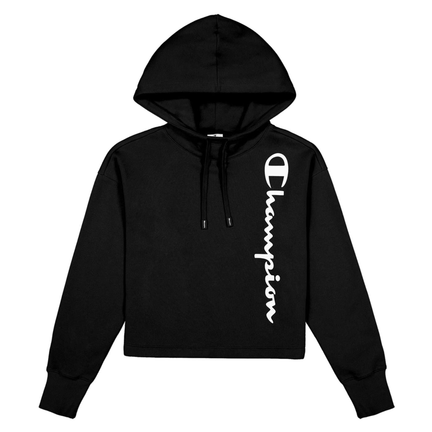 CHAMPION W HOODED SWEATSHIRT - Nero - immagine principale