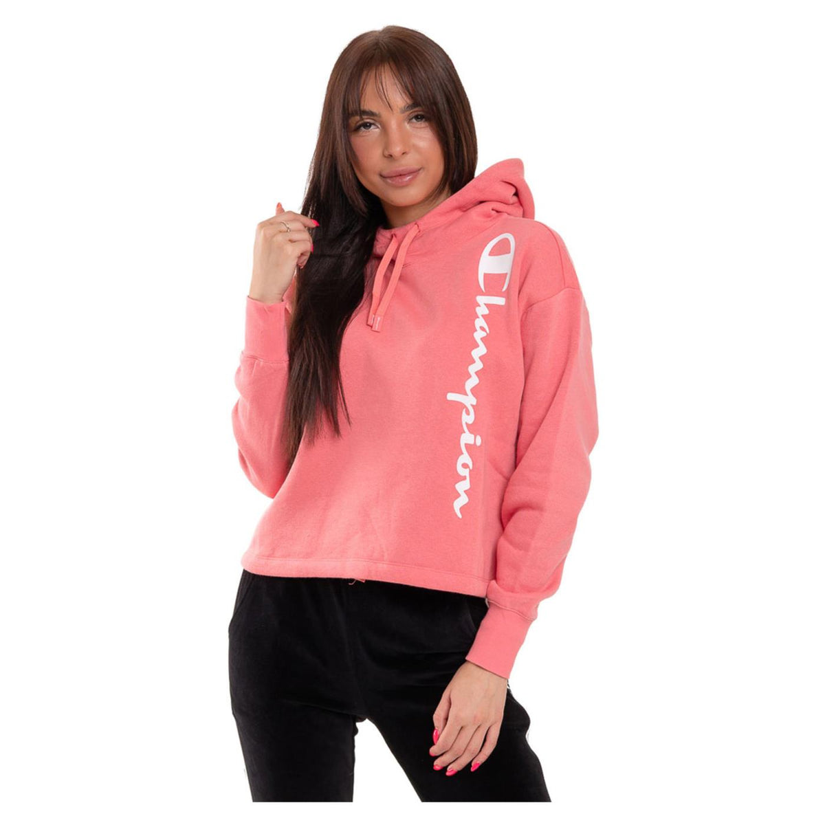 CHAMPION W HOODED SWEATSHIRT - seconda immagine