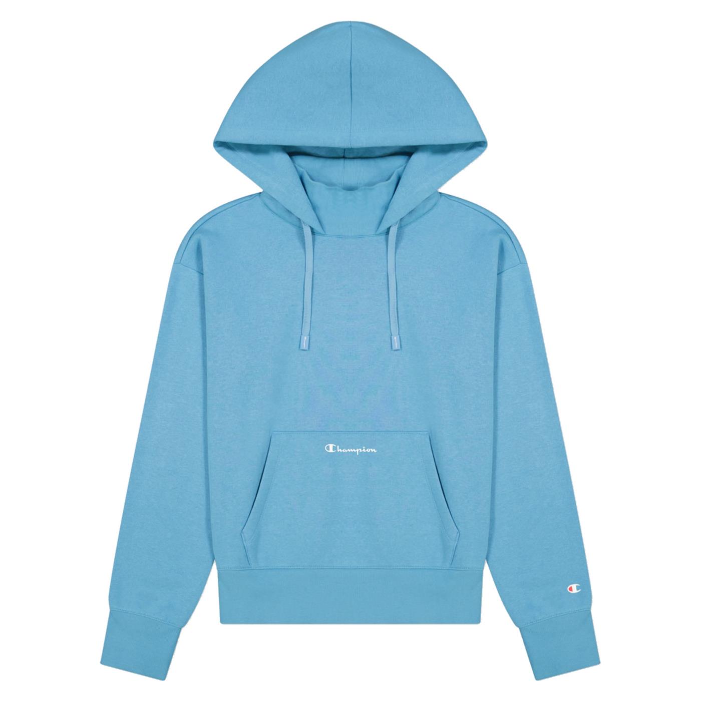CHAMPION W HOODED SWEATSHIRT - Turchese - immagine principale