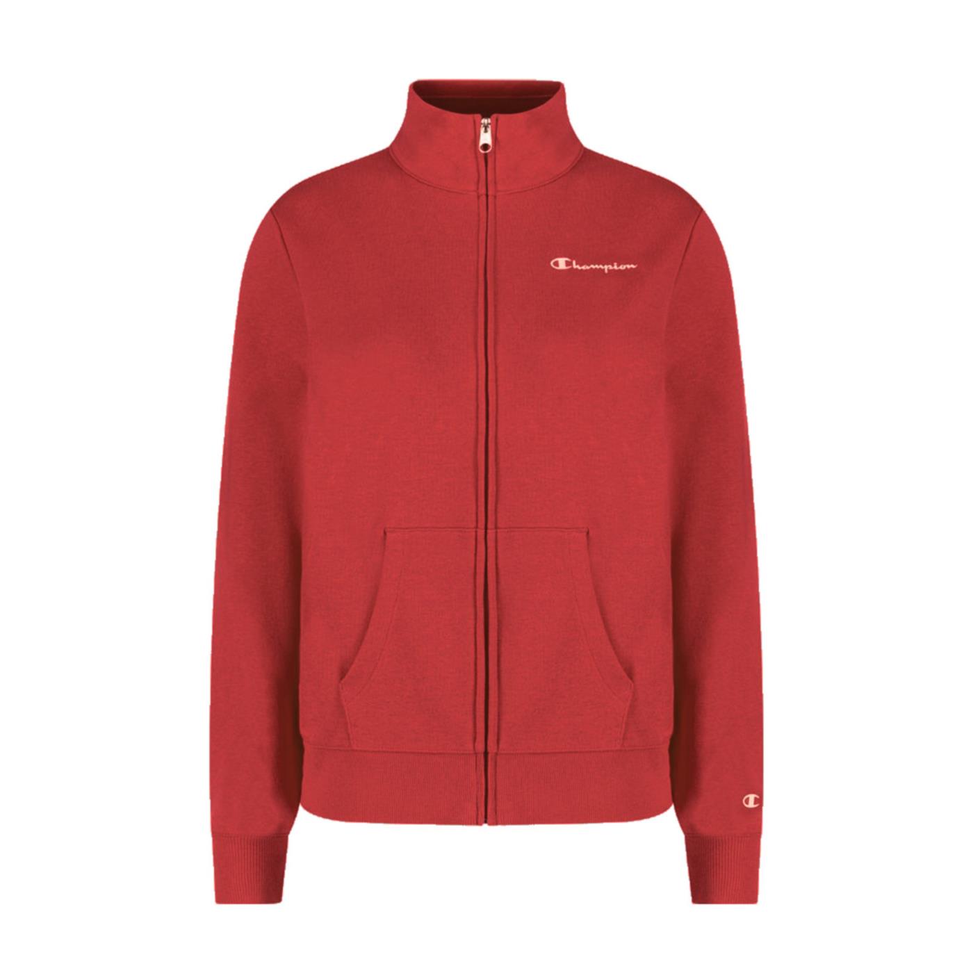CHAMPION W FULL ZIP SWEATSHIRT - Bordeaux - immagine principale