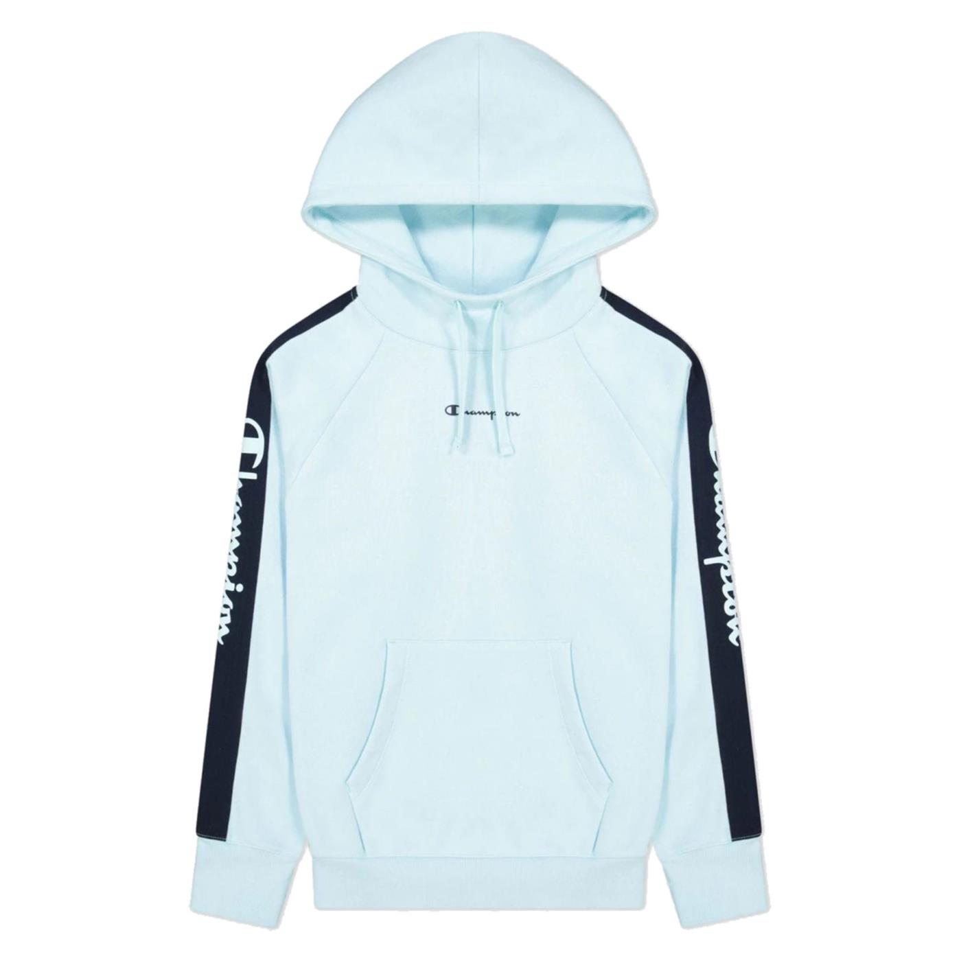 CHAMPION W HOODED SWEATSHIRT - Azzurro - immagine principale