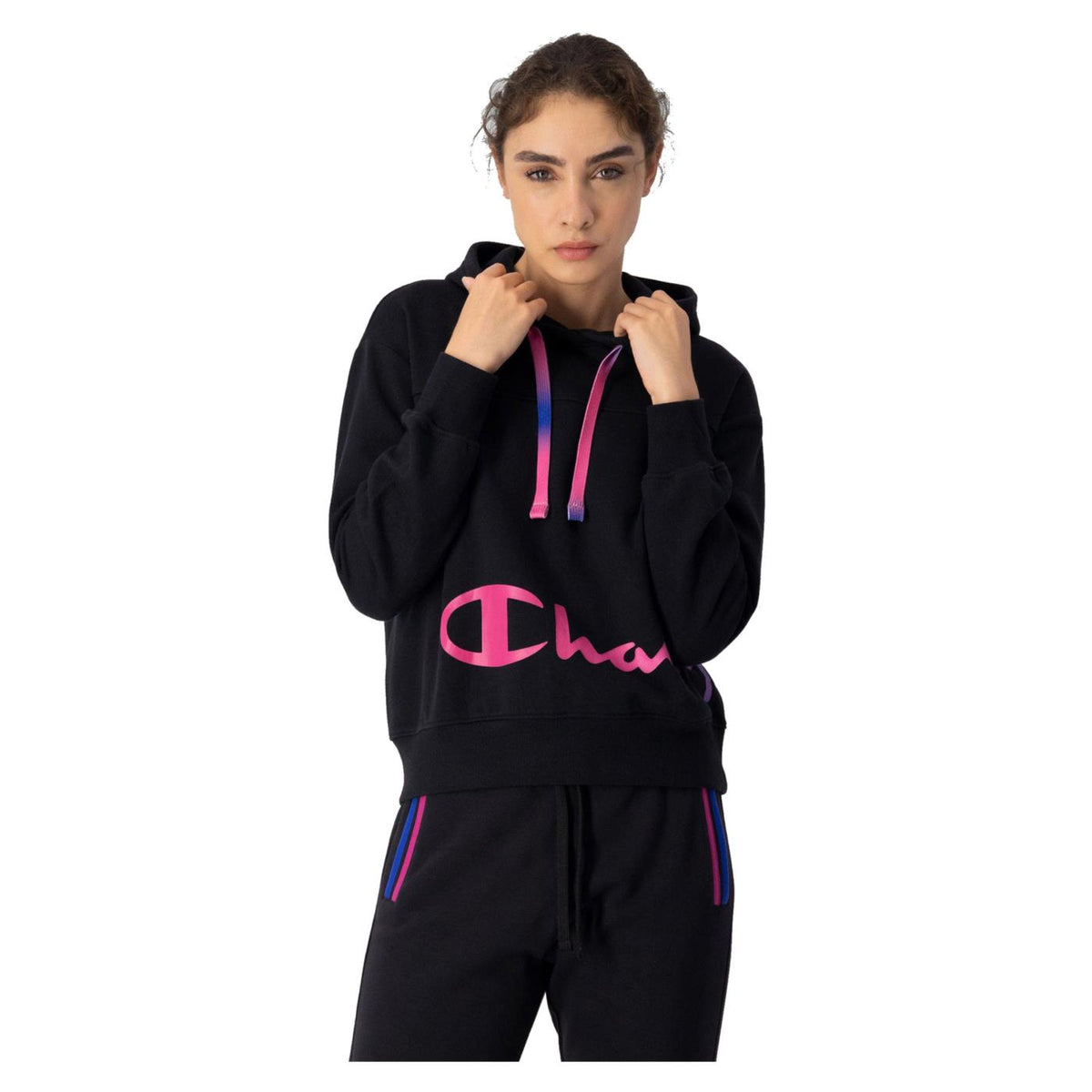 CHAMPION W HOODED SWEATSHIRT - seconda immagine
