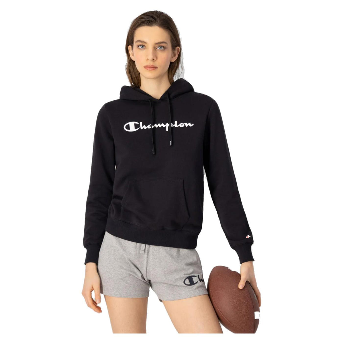 CHAMPION W HOODED SWEATSHIRT - seconda immagine