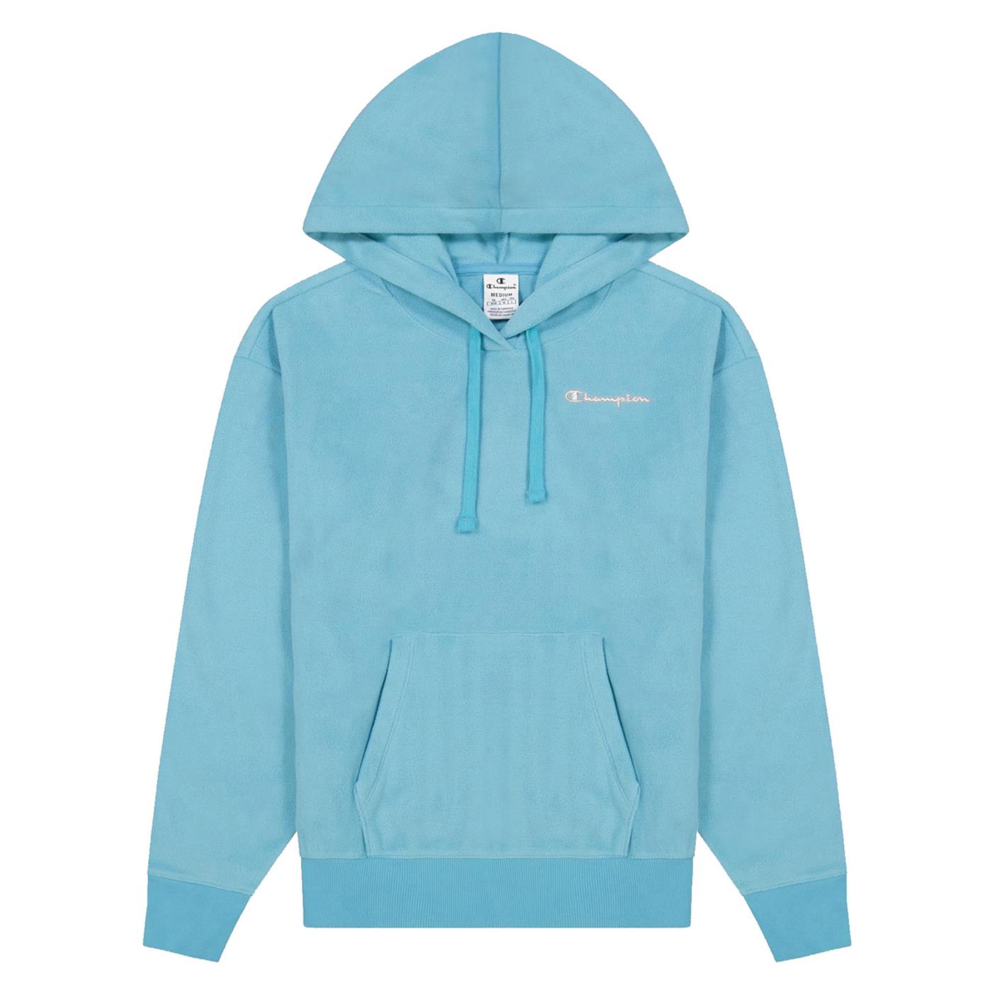 CHAMPION W HOODED SWEATSHIRT - Azzurro - immagine principale