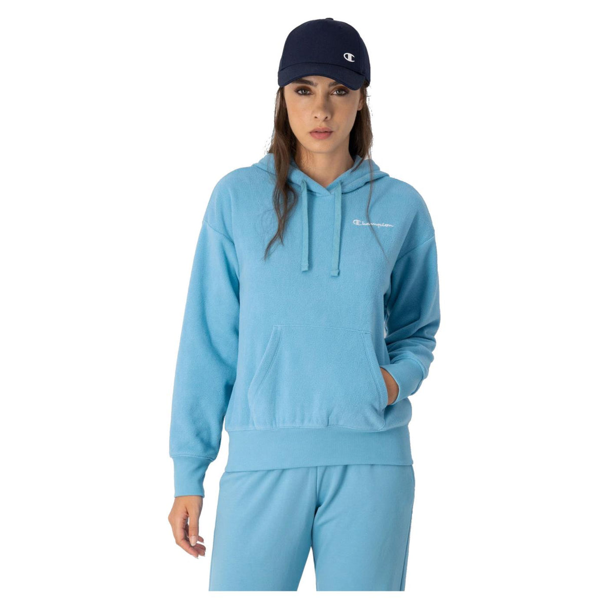 CHAMPION W HOODED SWEATSHIRT - seconda immagine