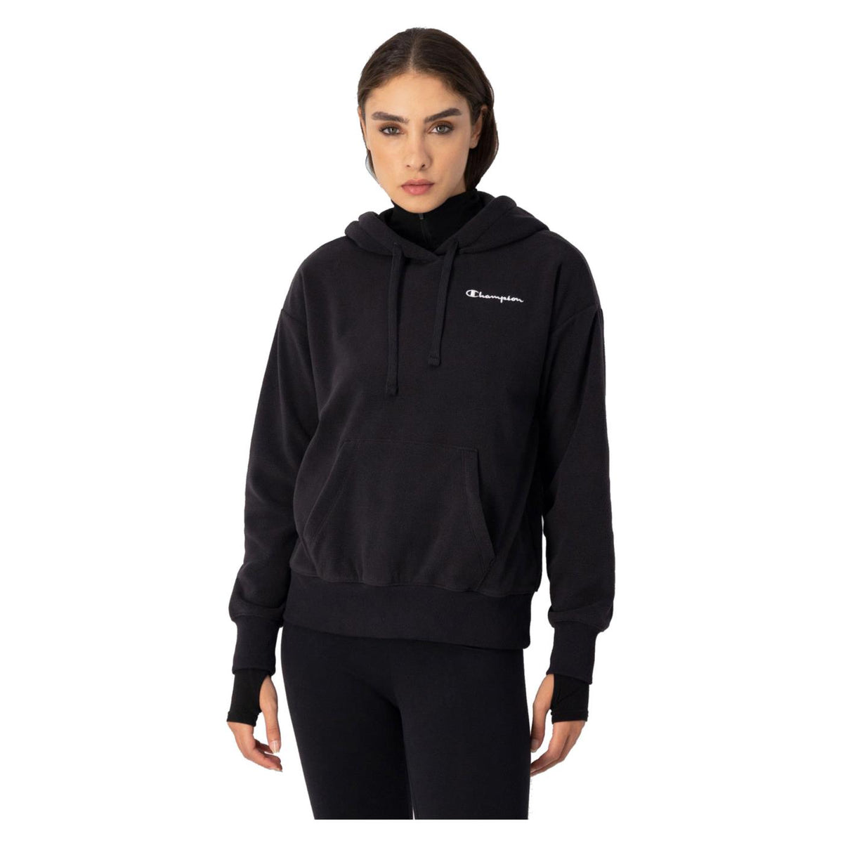 CHAMPION W HOODED SWEATSHIRT - seconda immagine