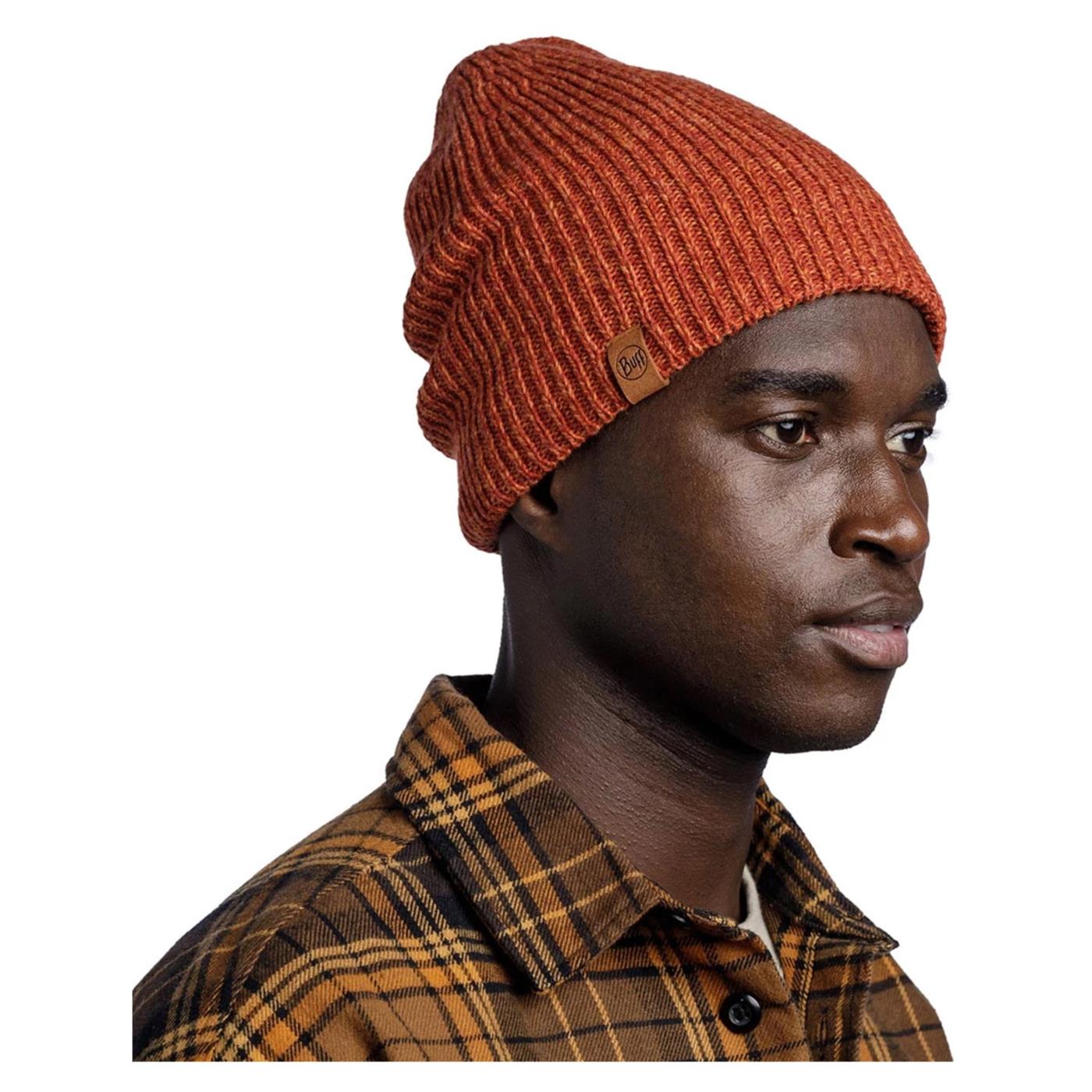 BUFF KNITTED & FULL FLEECE HAT