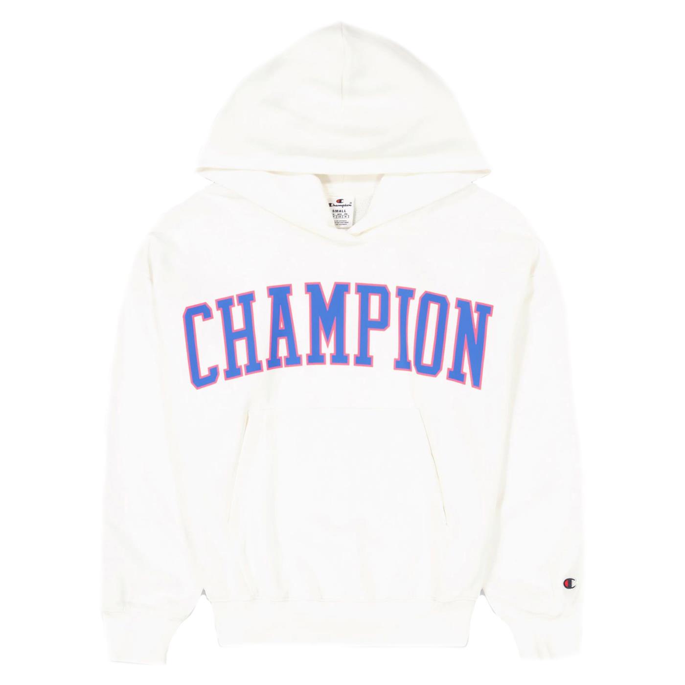 CHAMPION WOMAN HOODED SWEATSHIRT - Bianco - immagine principale