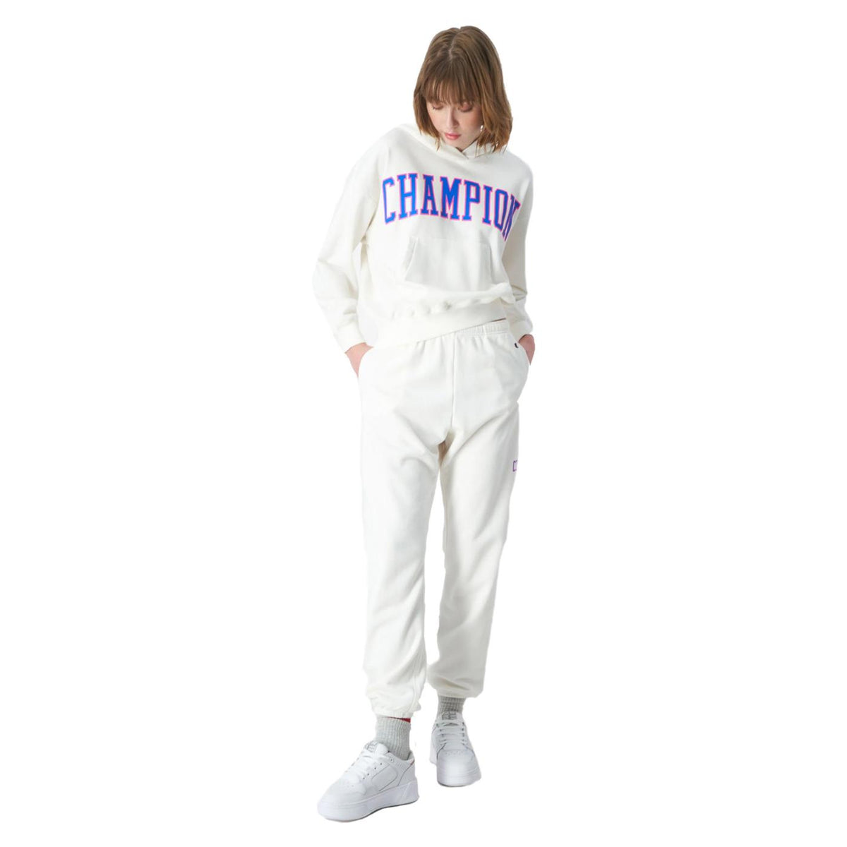 CHAMPION WOMAN HOODED SWEATSHIRT - seconda immagine