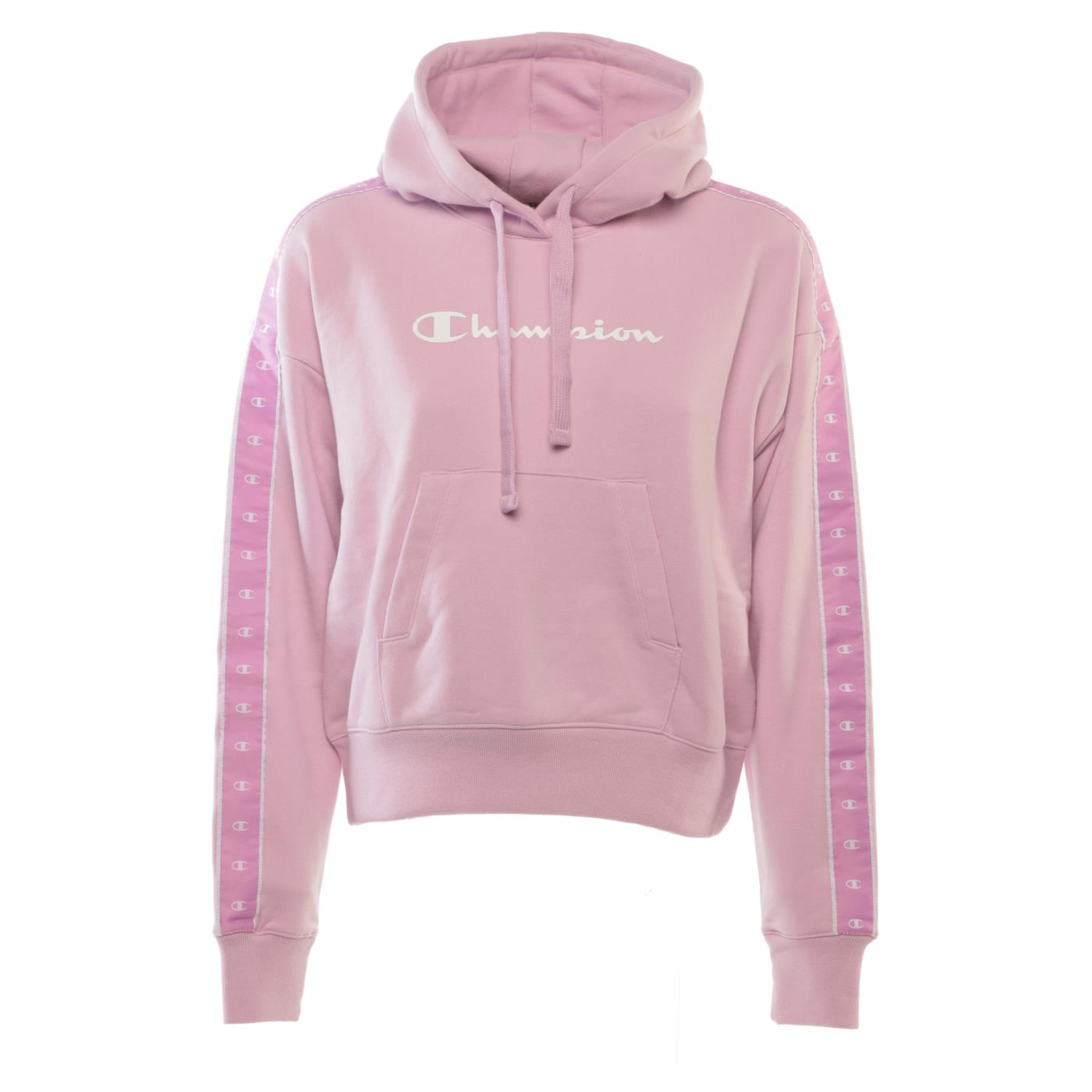 CHAMPION WOMAN HOODED SWEATSHIRT - Rosa - immagine principale