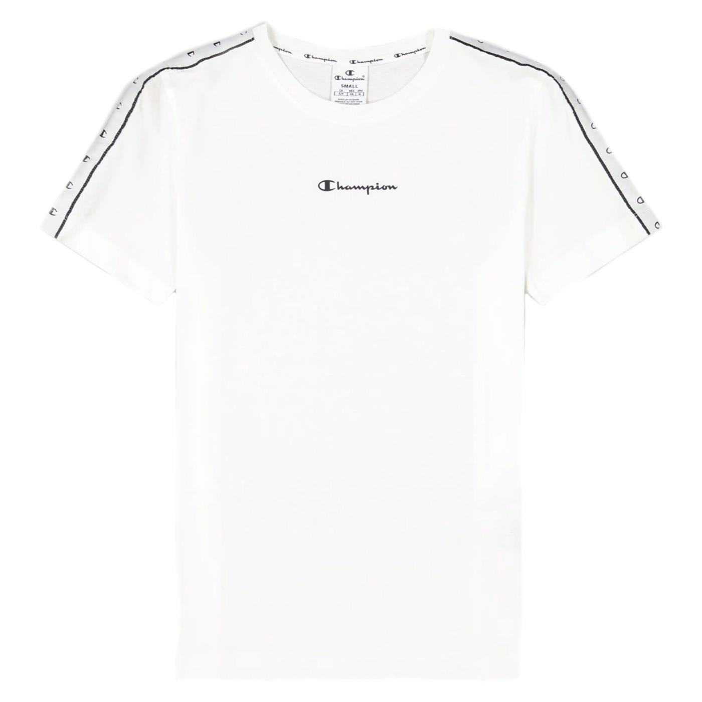 CHAMPION WOMAN CREWNECK T-SHIRT - Bianco - immagine principale