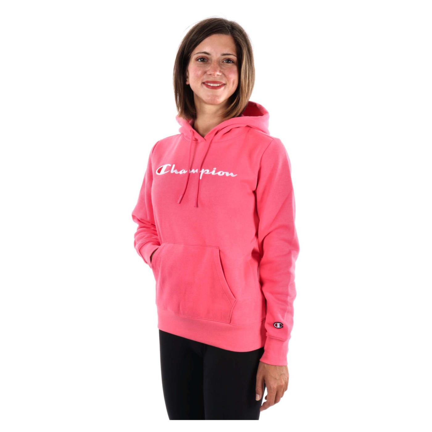 CHAMPION HOODED SWEATSHIRT - Fucsia - vista 2