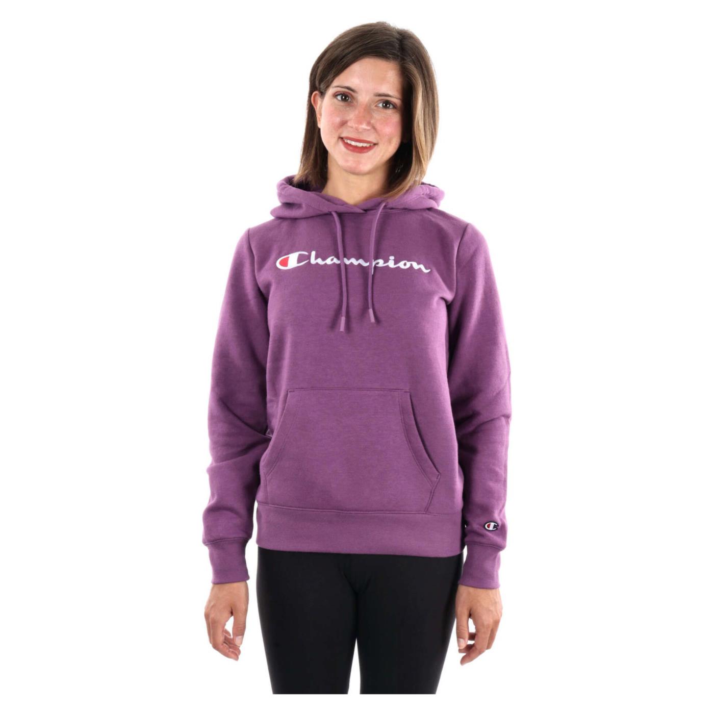 CHAMPION HOODED SWEATSHIRT - Viola - vista 2