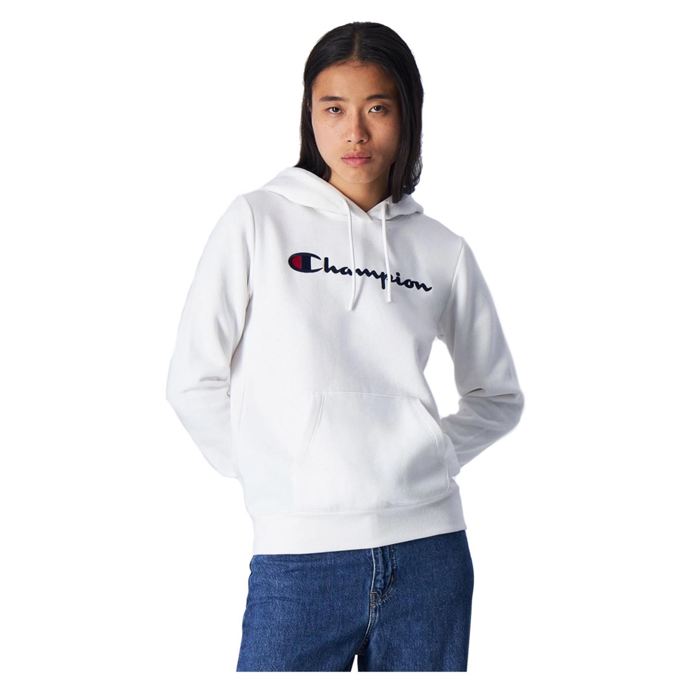 CHAMPION HOODED SWEATSHIRT - Bianco - vista 2