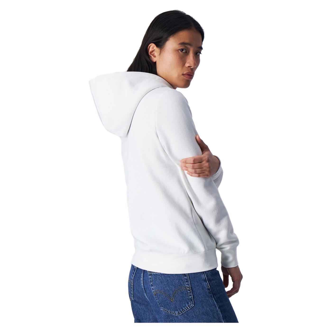 CHAMPION HOODED SWEATSHIRT - Bianco - vista 3