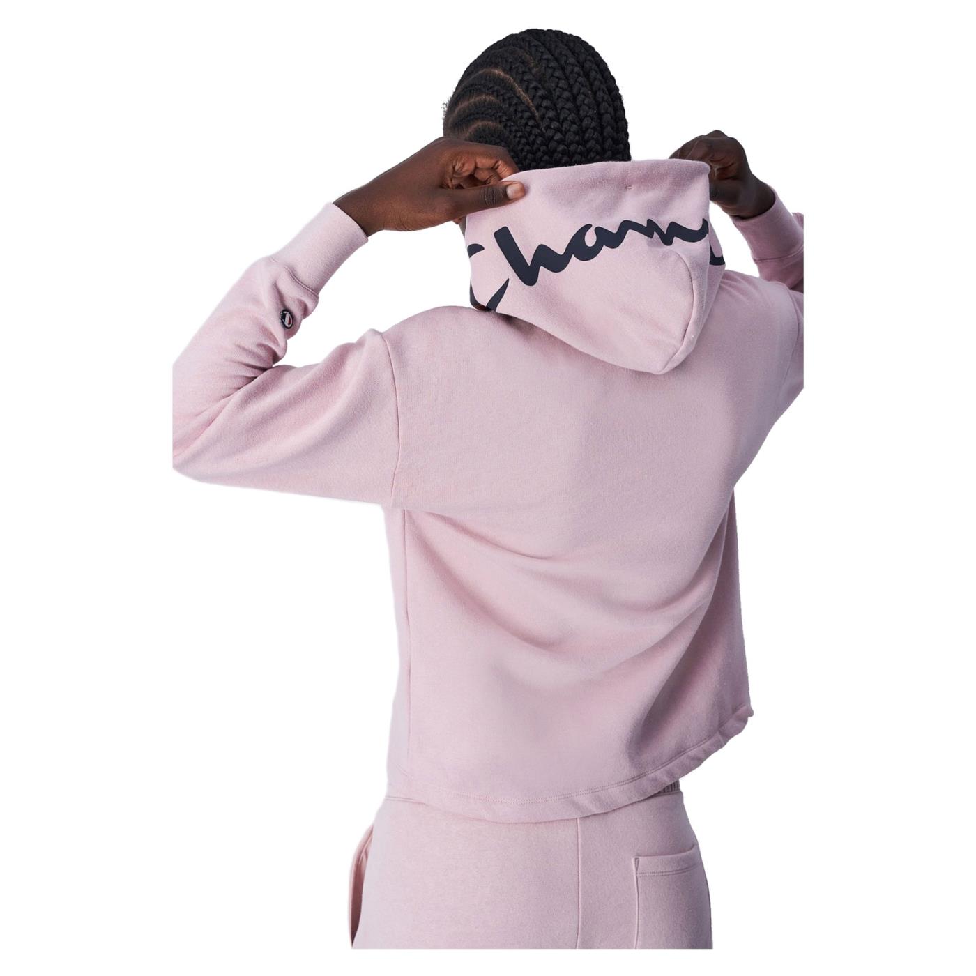 CHAMPION HOODED SWEATSHIRT - Rosa - vista 2