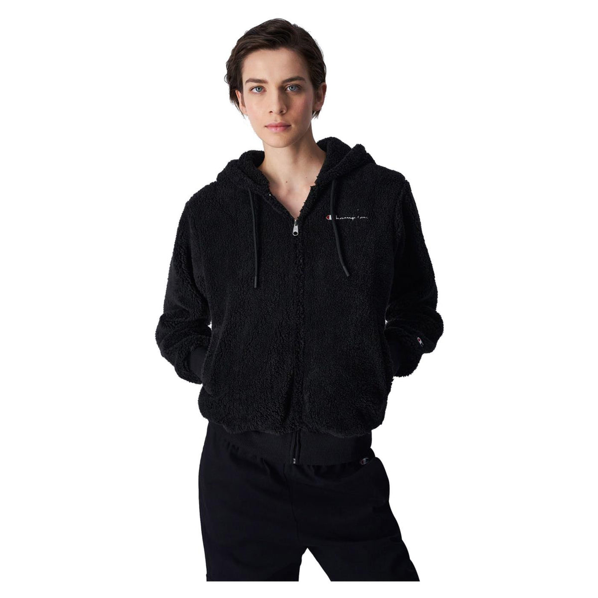 CHAMPION HOODED FULL ZIP SWEATSHIR - seconda immagine