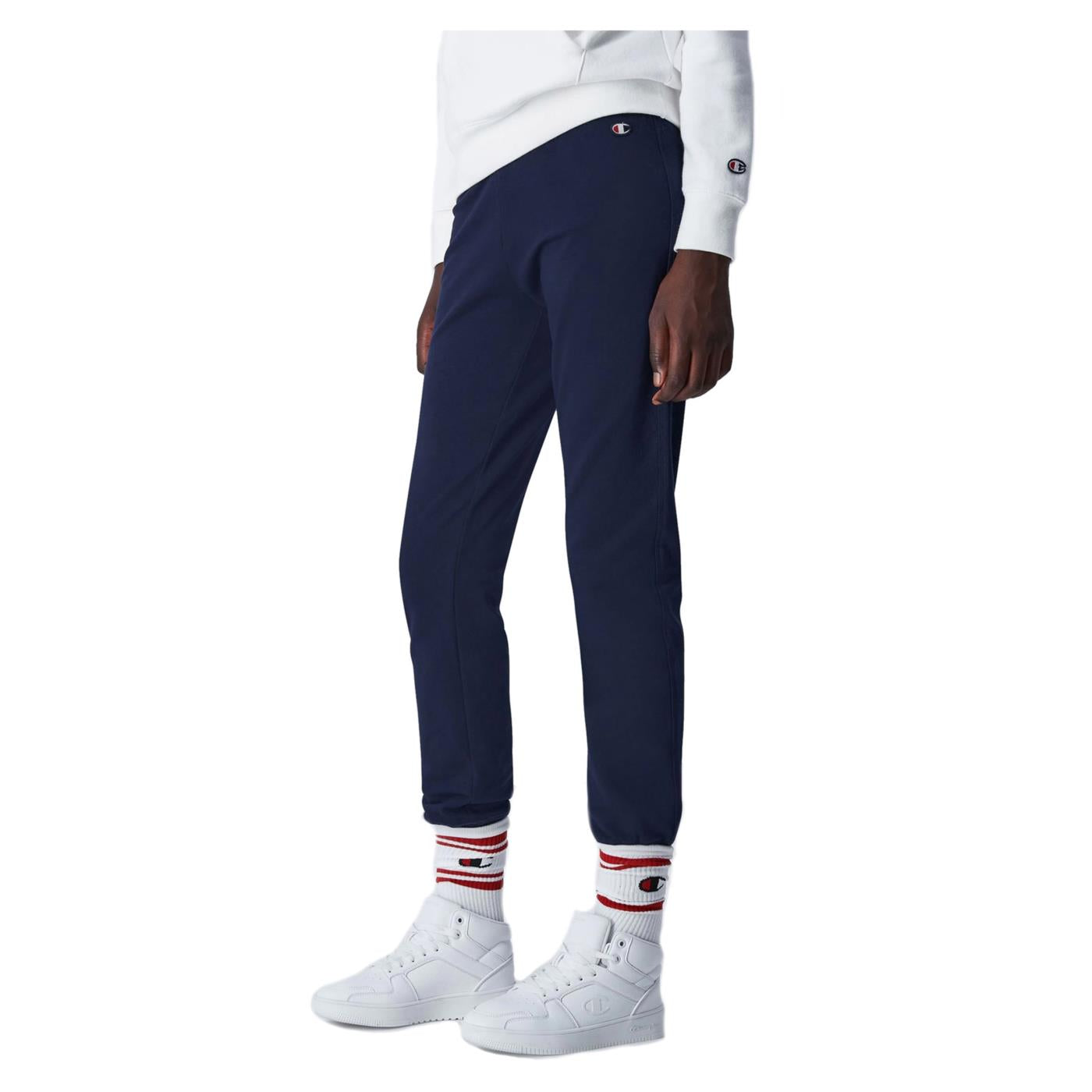 CHAMPION RIB CUFF PANTS - Blu - vista 2