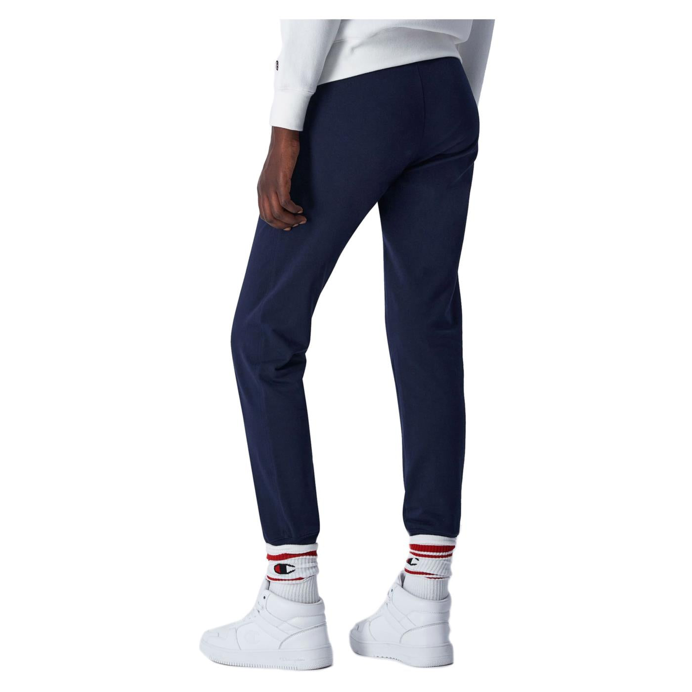 CHAMPION RIB CUFF PANTS - Blu - vista 3