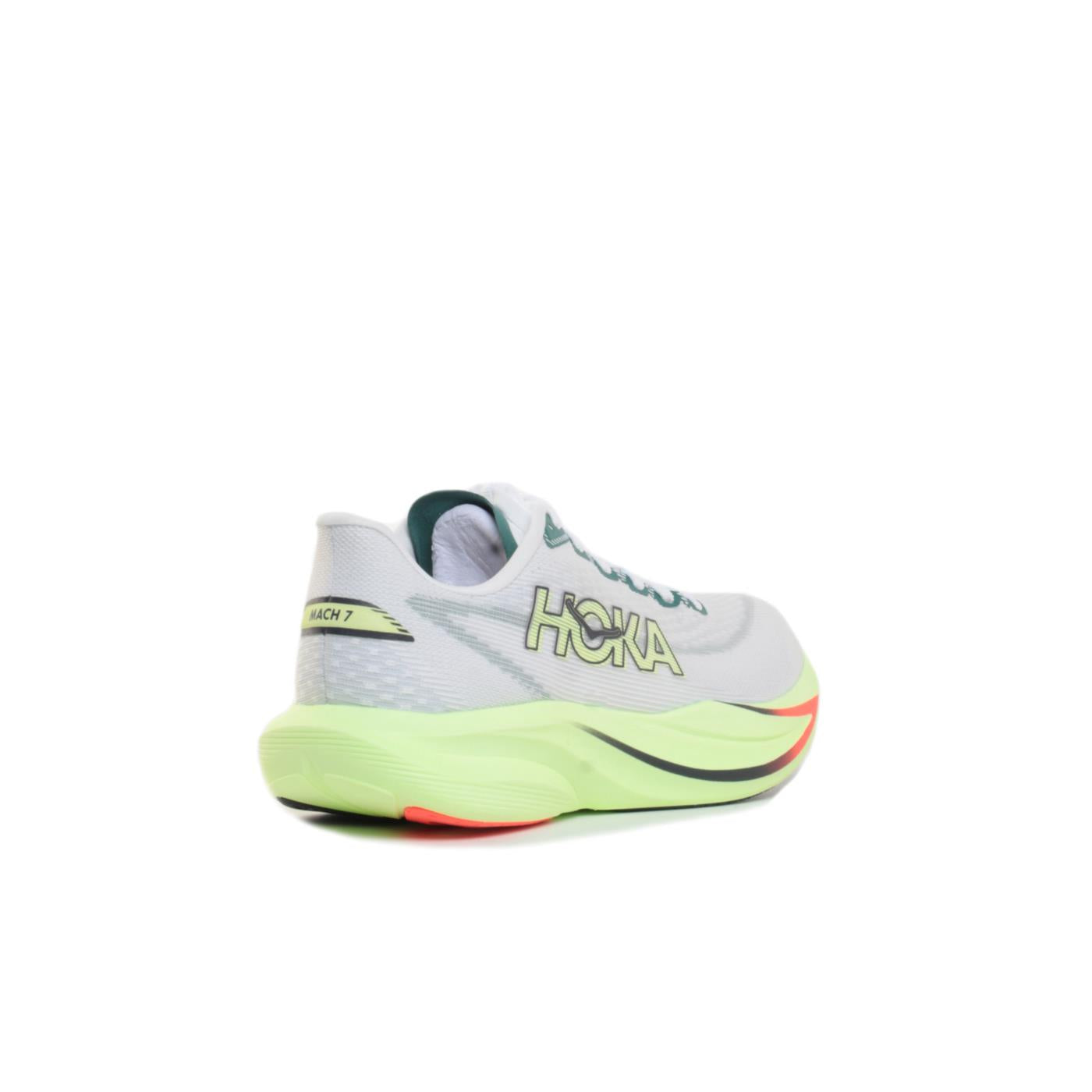 HOKA MACH 7 WOMAN - Bianco - vista 4
