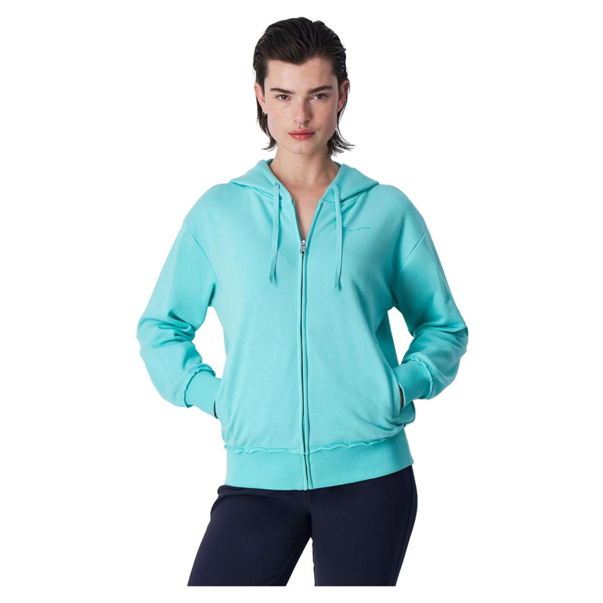 CHAMPION HOODED FULL ZIP SWEATSHIR - seconda immagine