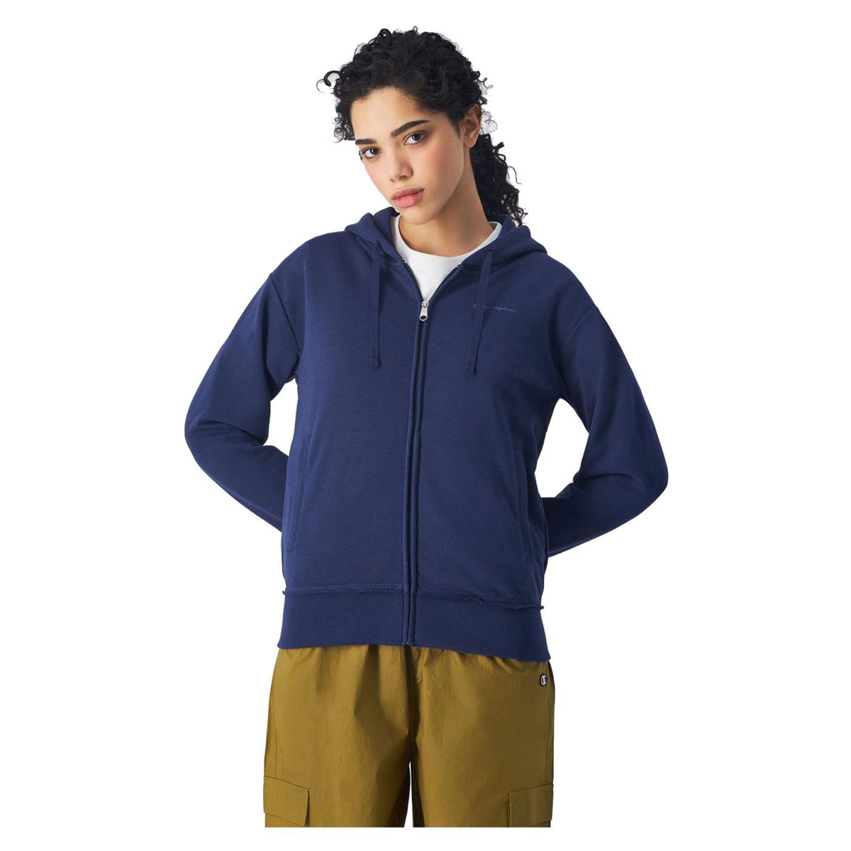 CHAMPION HOODED FULL ZIP SWEATSHIR - seconda immagine