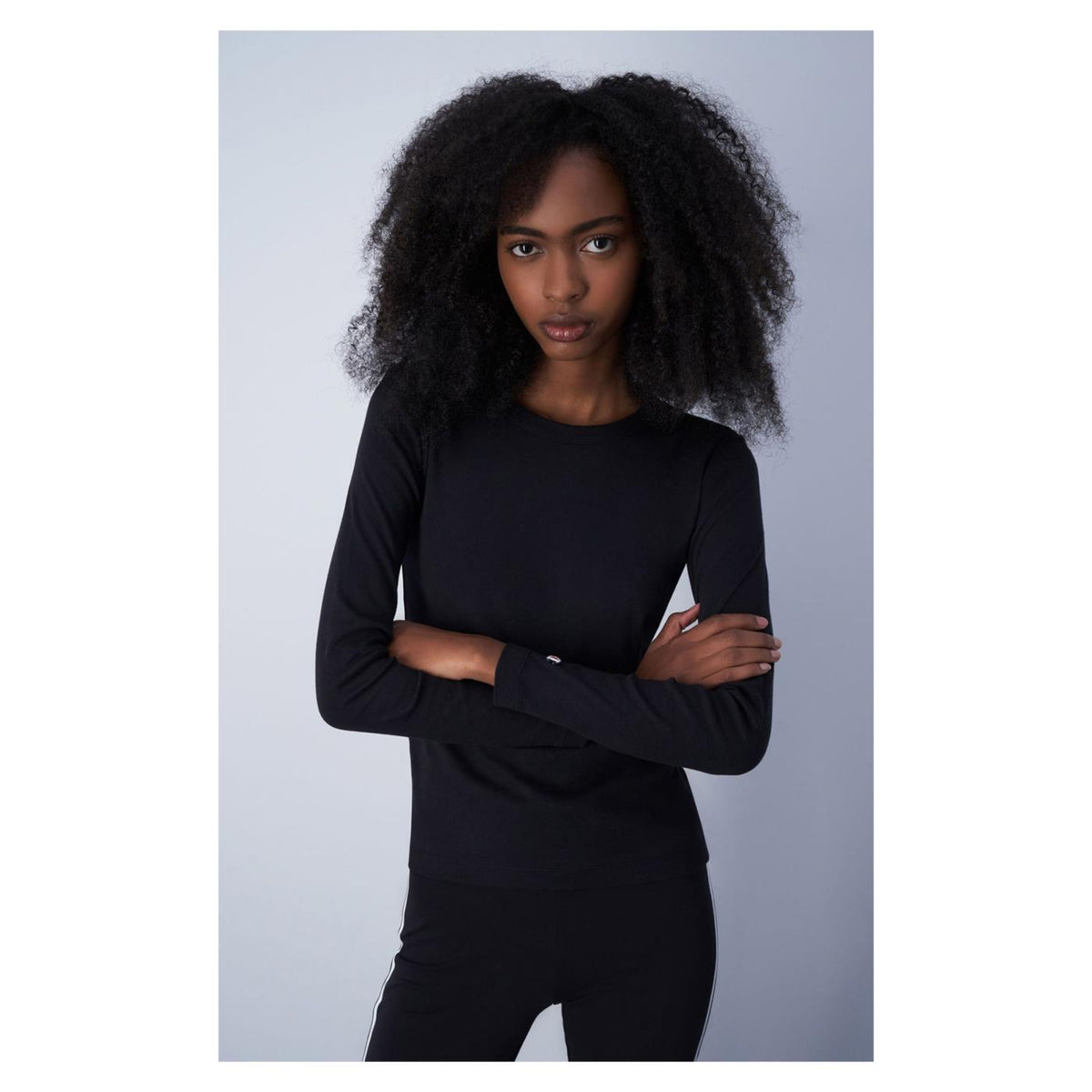 CHAMPION LONG SLEEVE CREWNECK T-SH - seconda immagine