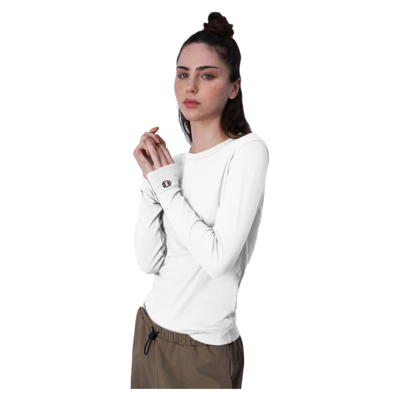 CHAMPION LONG SLEEVE CREWNECK T-SH