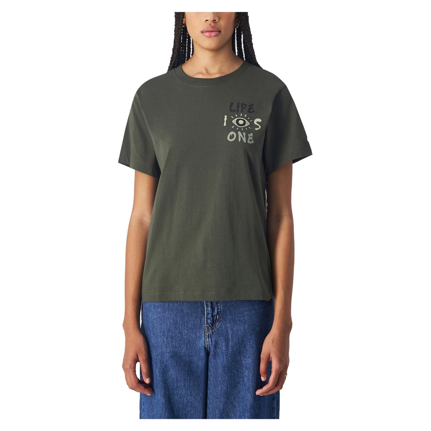 CHAMPION W CREWNECK T-SHIRT