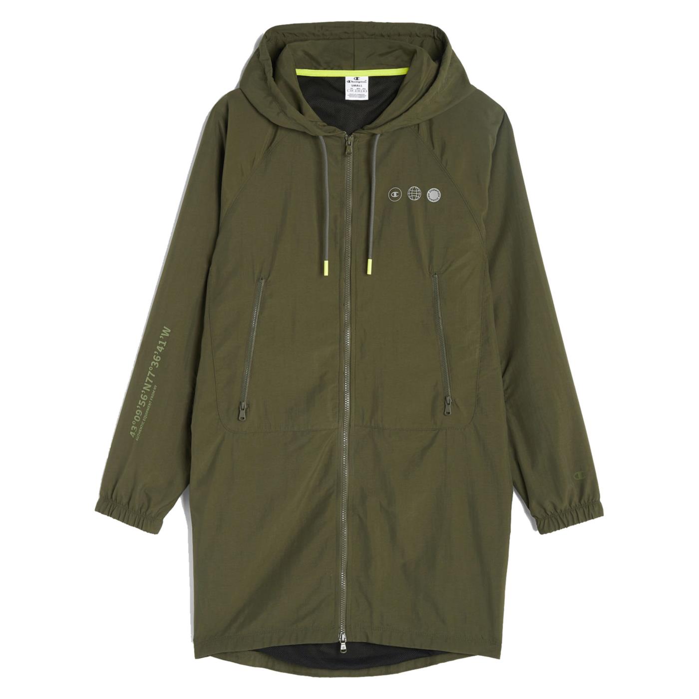 CHAMPION W HOODED FZ SWEATSHIRT