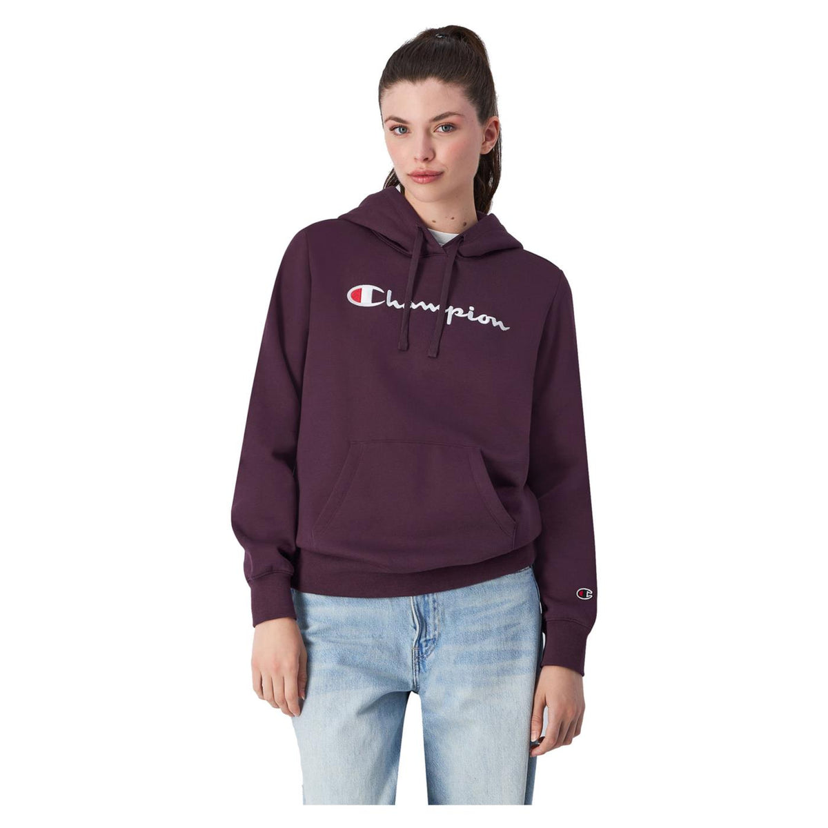 CHAMPION W HOODED SWEATSHIRT - seconda immagine
