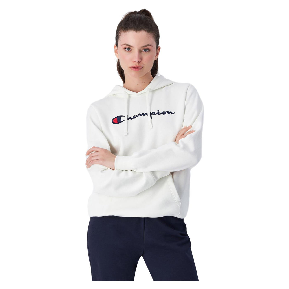 CHAMPION W HOODED SWEATSHIRT - seconda immagine