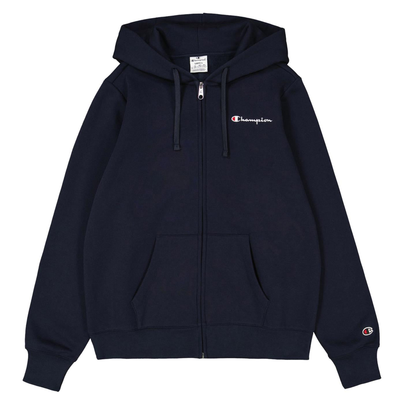 CHAMPION W HOODED FZ SWEATSHIRT