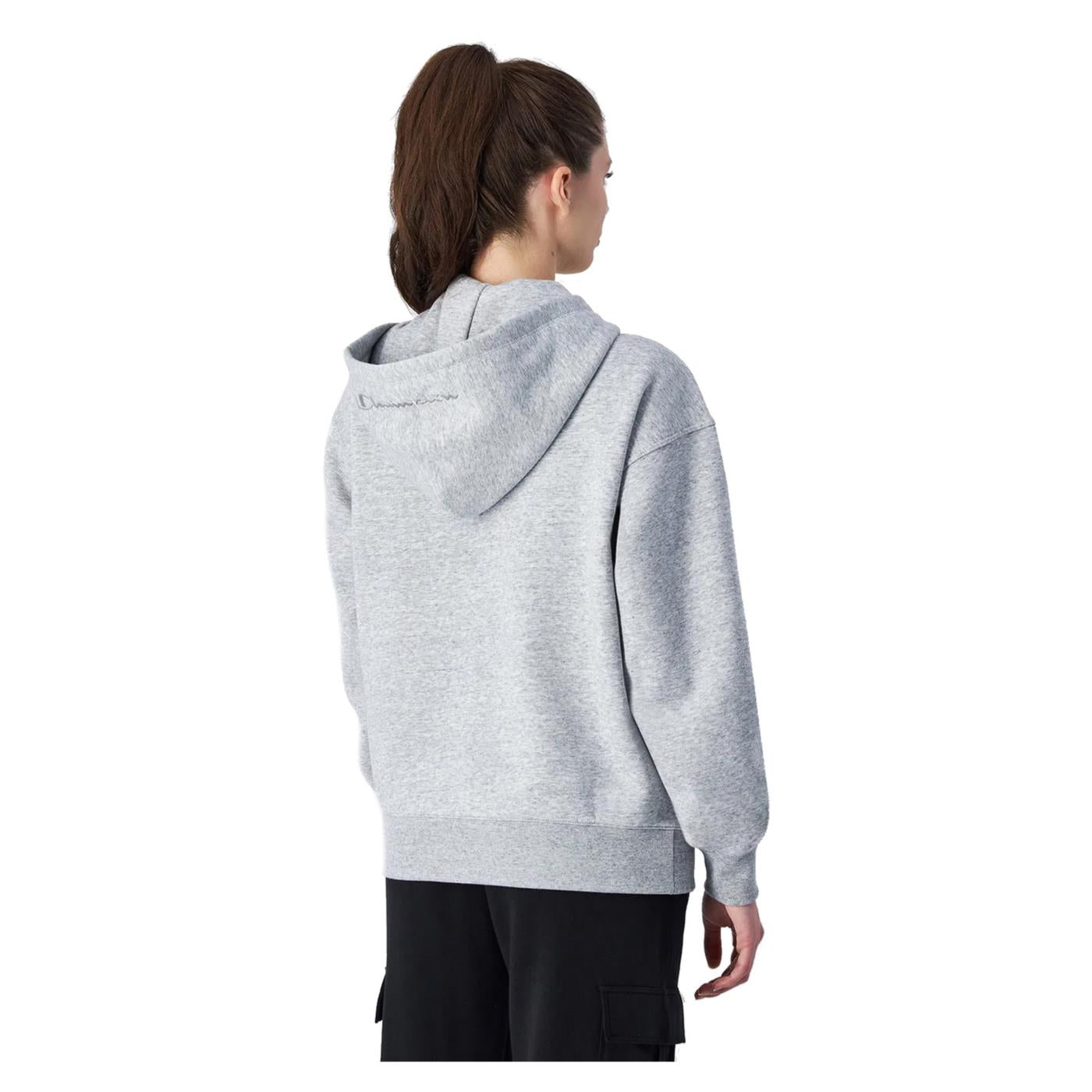 CHAMPION W HOODED FZ SWEATSHIRT