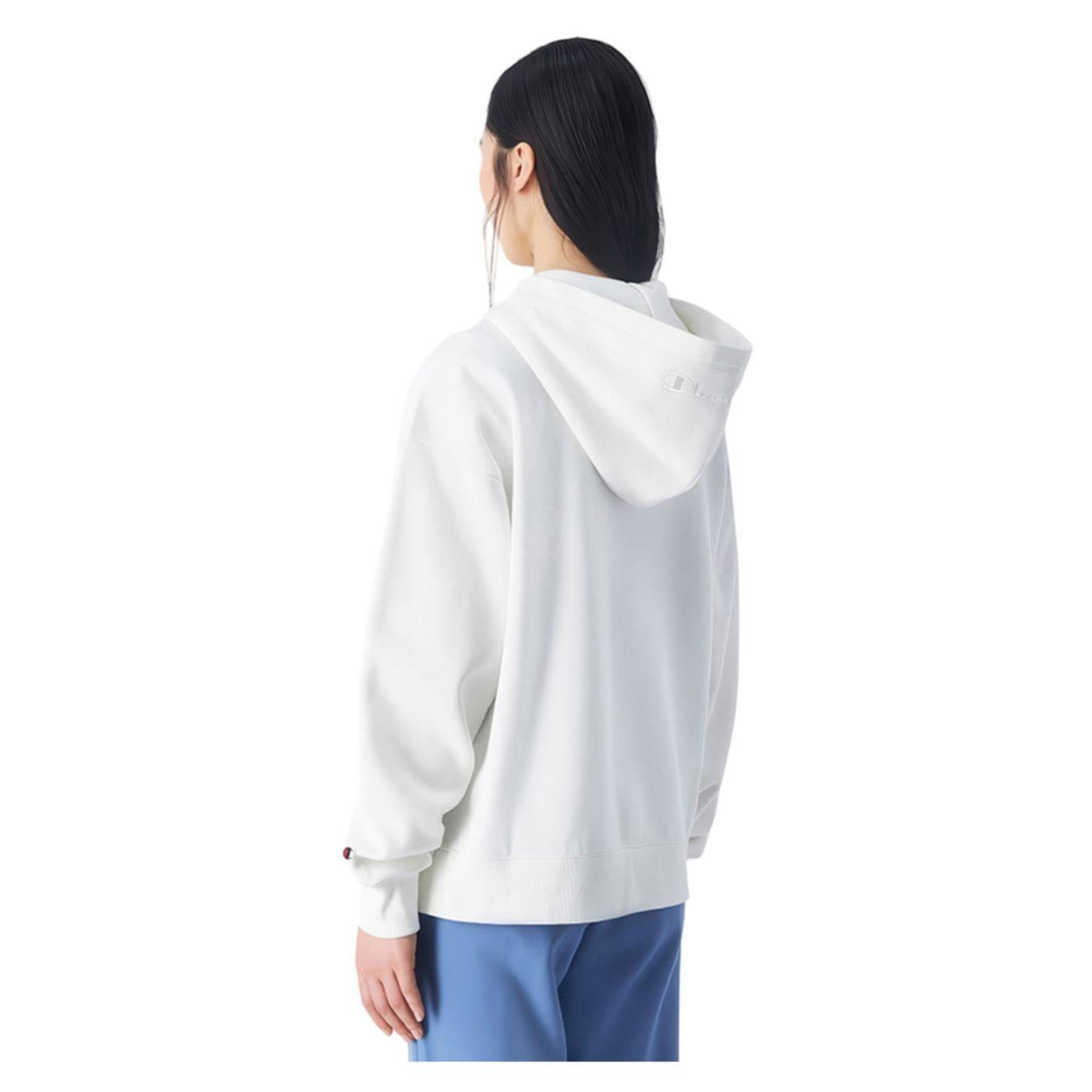 CHAMPION W HOODED FZ SWEATSHIRT