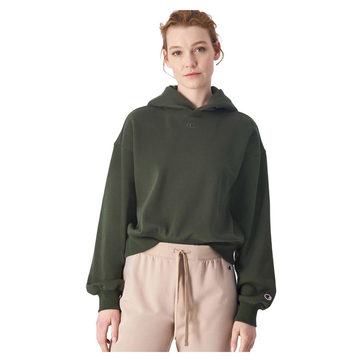 CHAMPION W HOODED SWEATSHIRT - seconda immagine