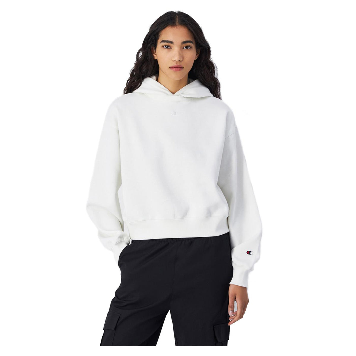 CHAMPION W HOODED SWEATSHIRT - seconda immagine