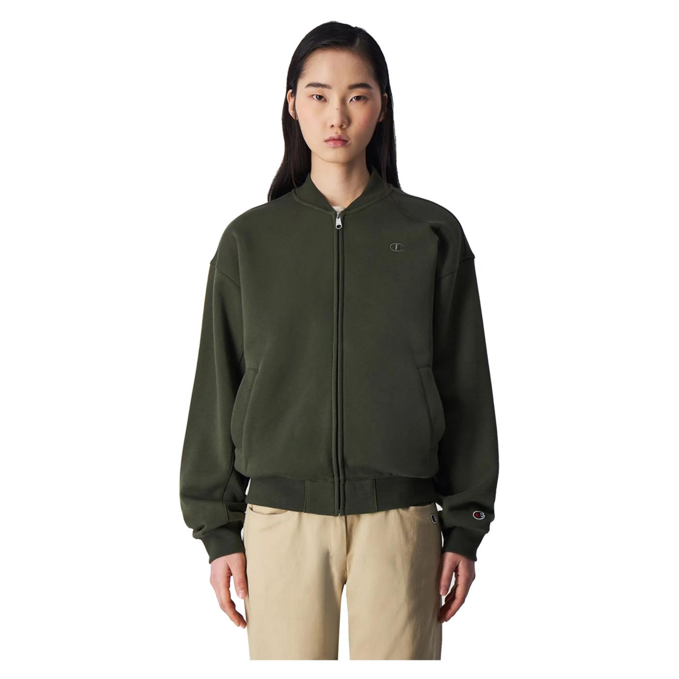 CHAMPION W BOMBER SWEATSHIRT