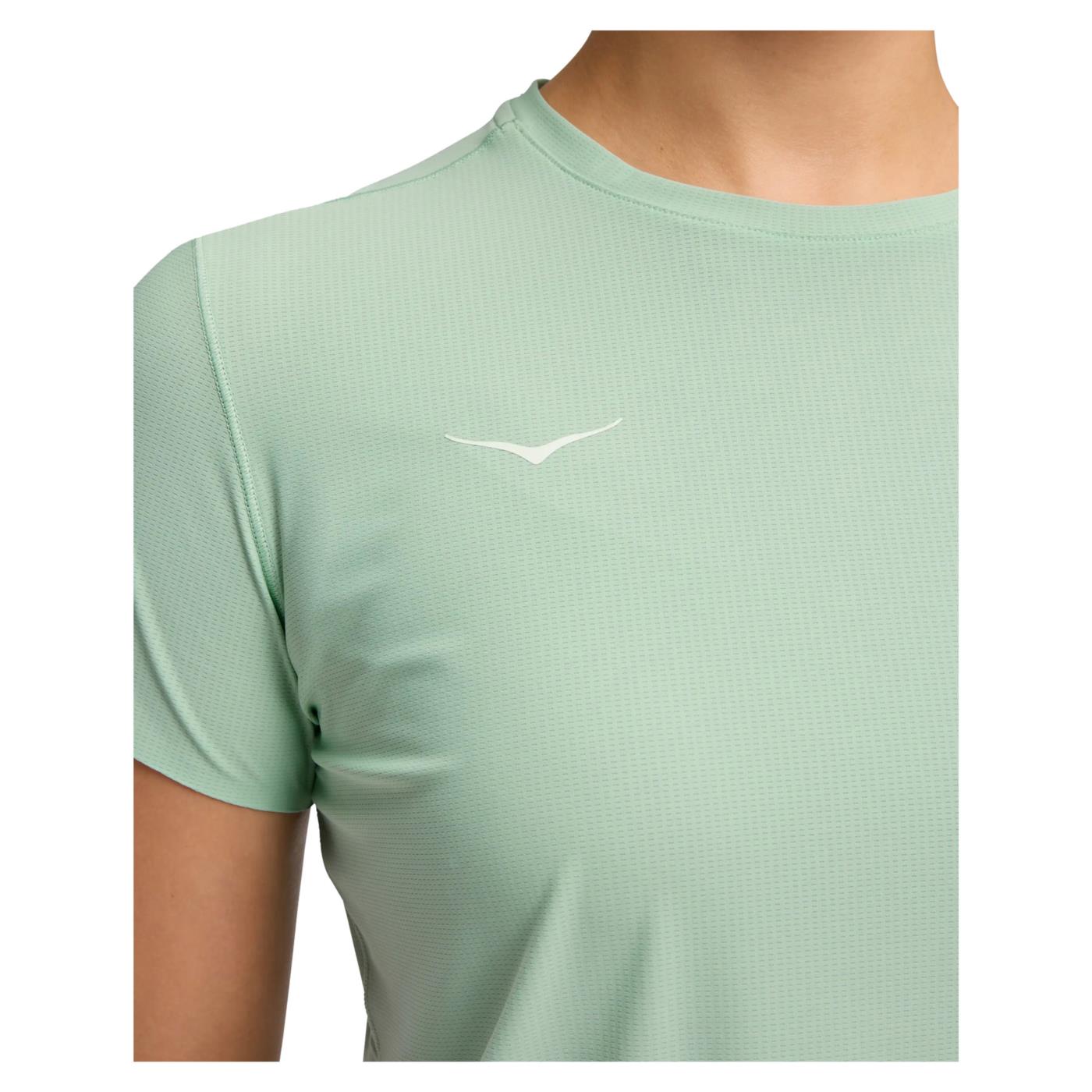 HOKA AIROLITE SS TEE WOMAN - C1-verde - vista 3