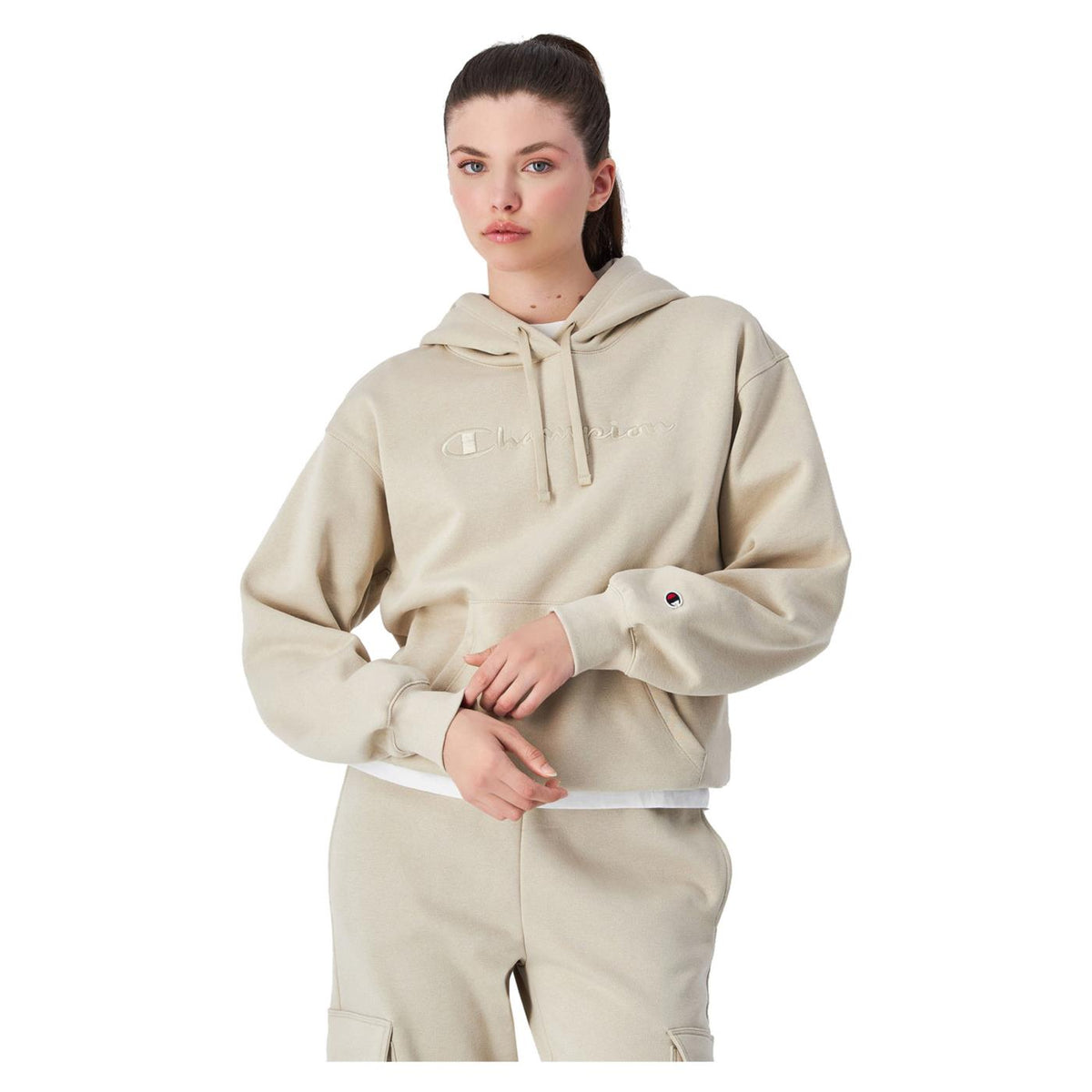 CHAMPION W HOODED SWEATSHIRT - seconda immagine