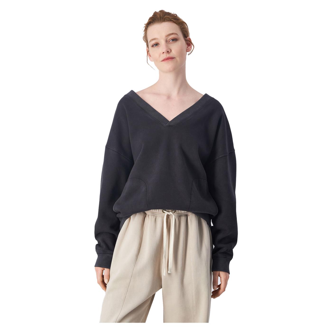 CHAMPION W V-NECK SWEATSHIRT