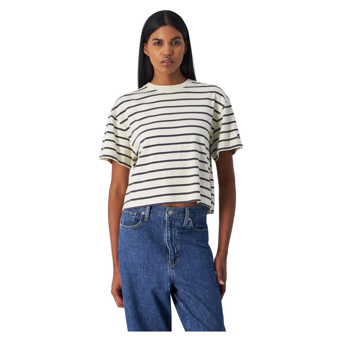 CHAMPION T-SHIRT W MANICA CORTA