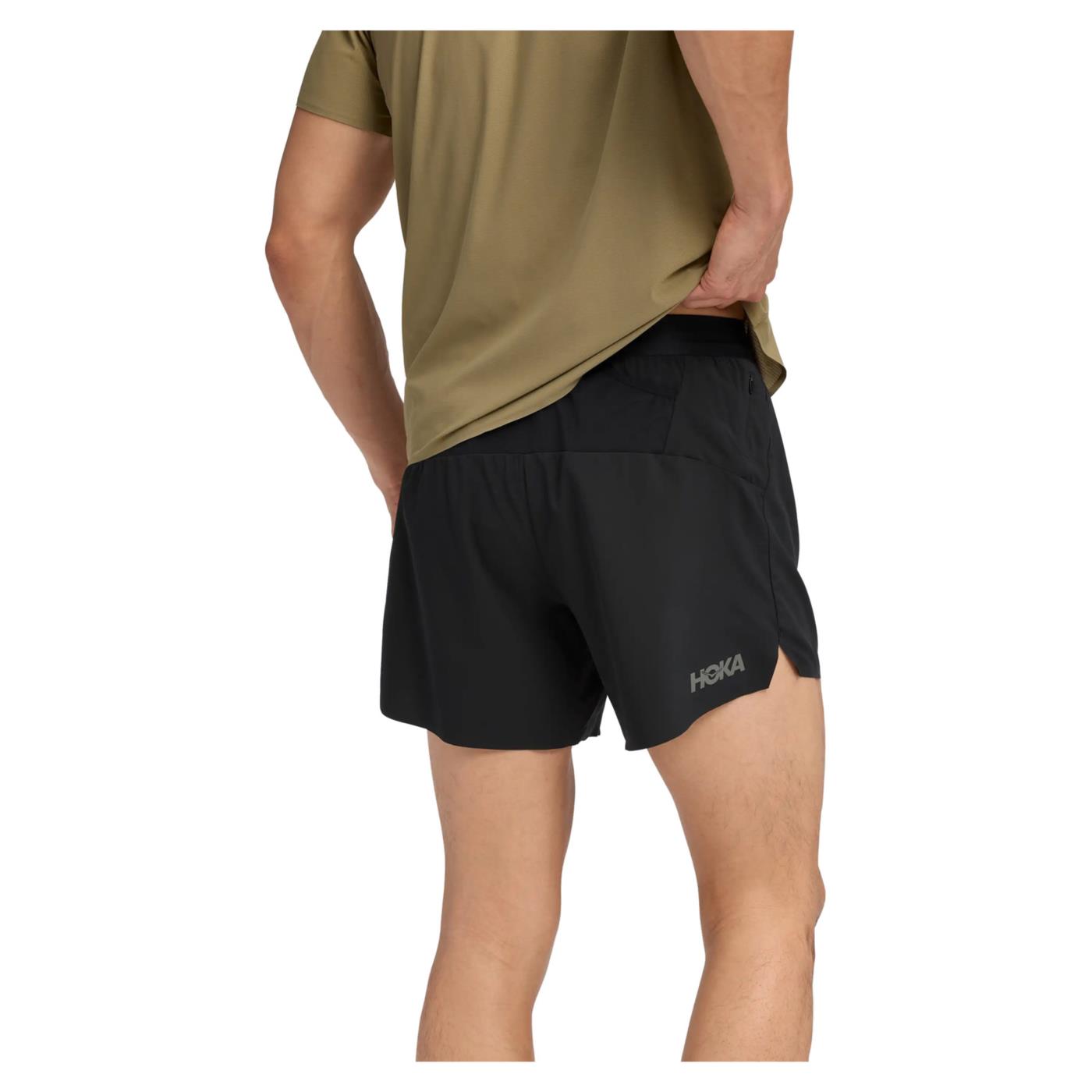 HOKA GLIDE 5 SHORT BRIEF - C1-nero - vista 2