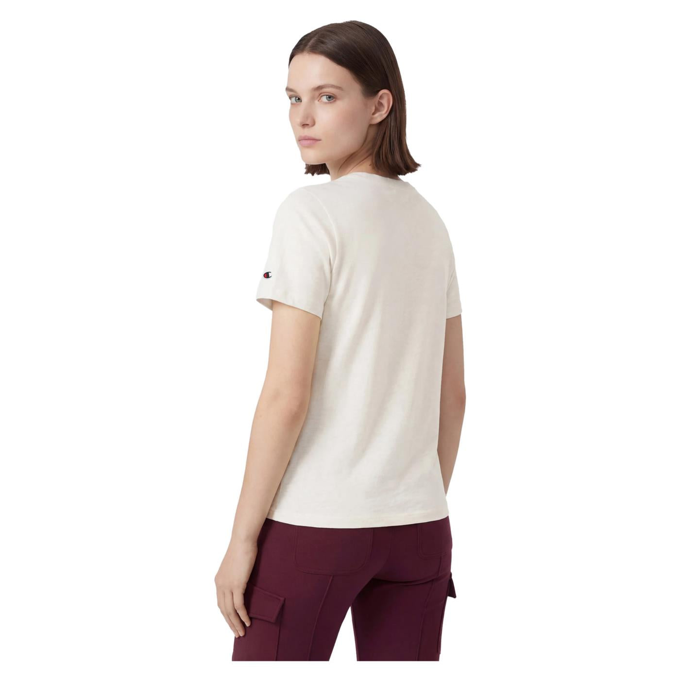 CHAMPION W SS TEE - C1-beige - vista 2