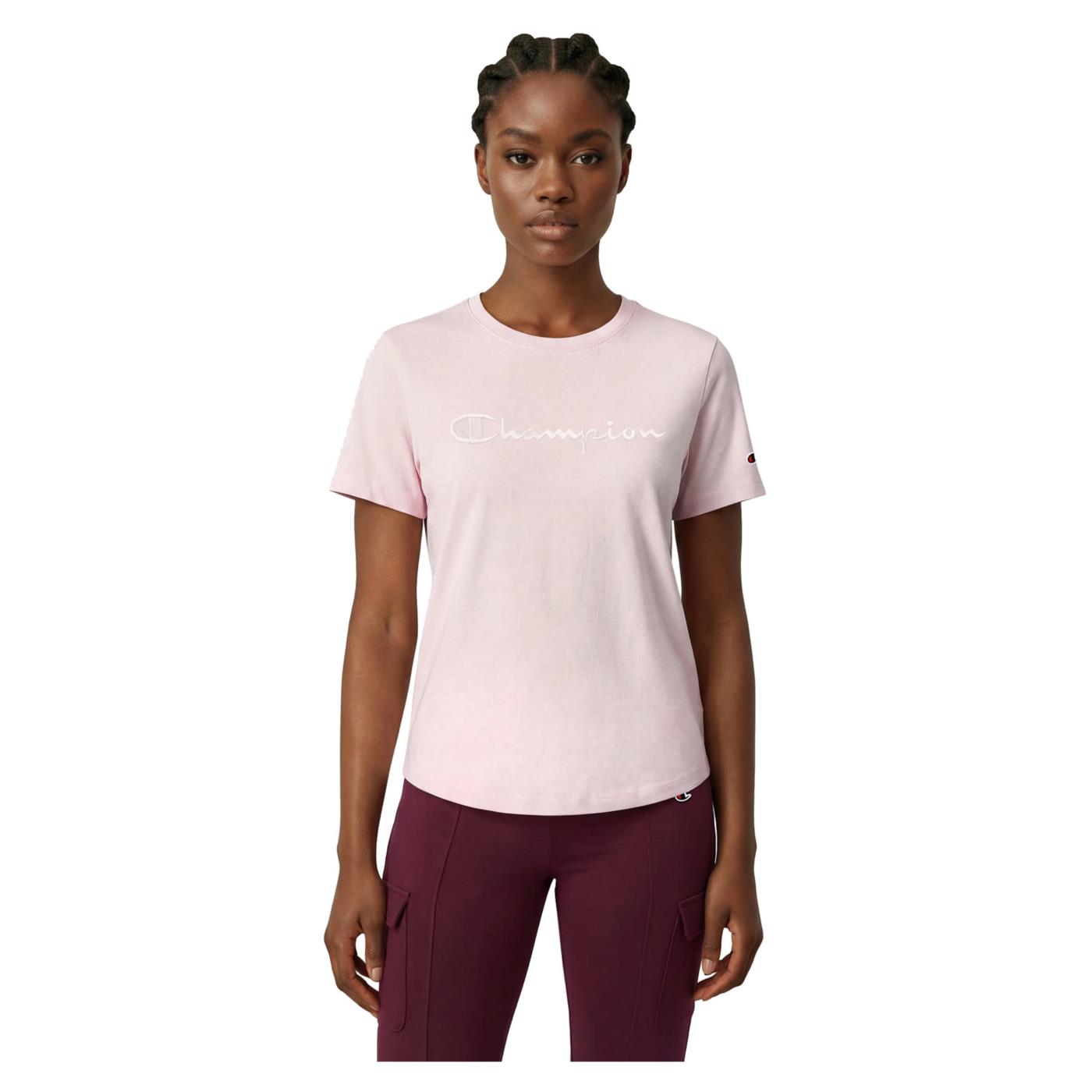 CHAMPION W SS TEE - Rosa - immagine principale