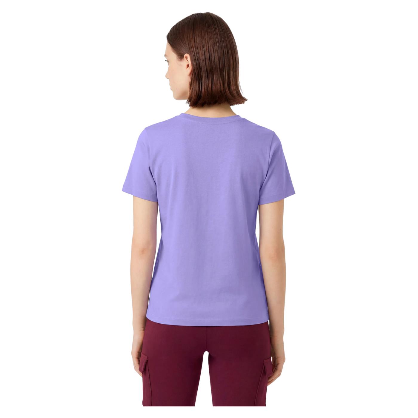 CHAMPION W SS TEE - Lilla - vista 2