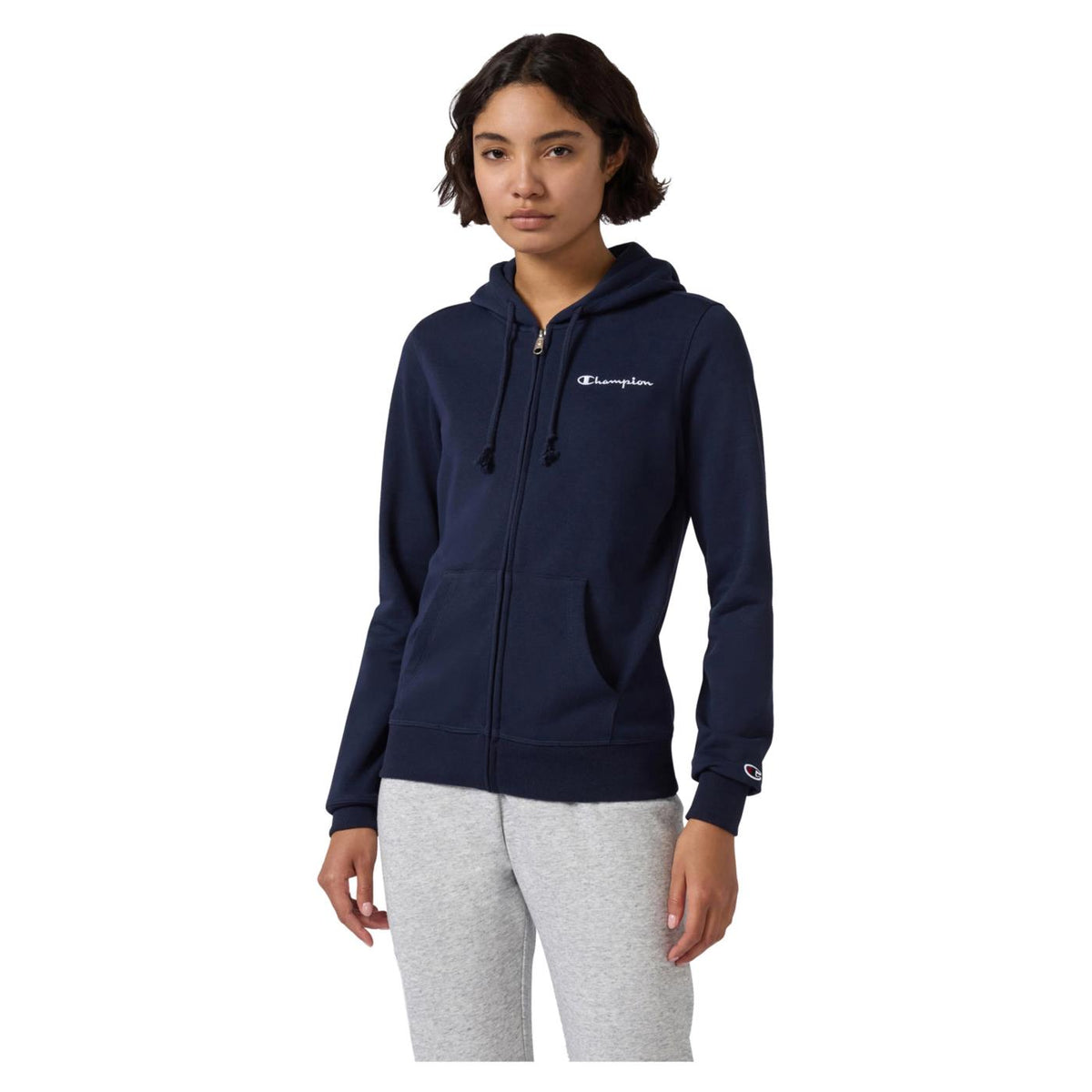 CHAMPION W FZ HOODIE SWEATSHIRT